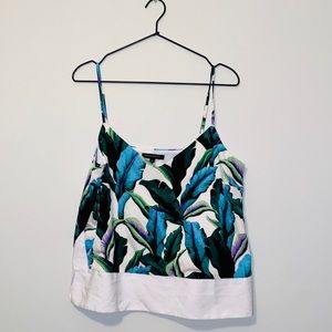 BANANA REPUBLIC Floral Leaf Blouse